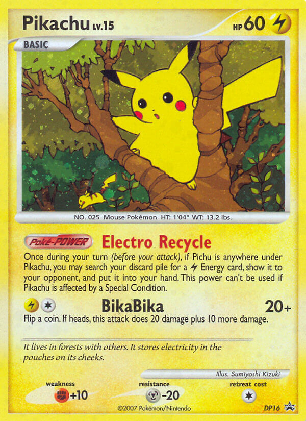 Pikachu (DP16) [Diamond & Pearl: Black Star Promos] | Mega City Incorporated