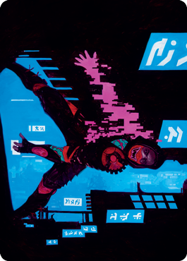 Return to Action Art Card [Kamigawa: Neon Dynasty Art Series] | Mega City Incorporated