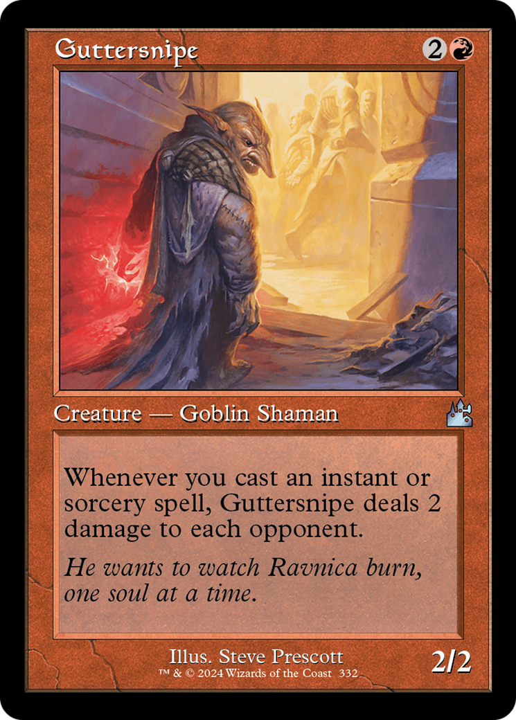 Guttersnipe (Retro Frame) [Ravnica Remastered] | Mega City Incorporated