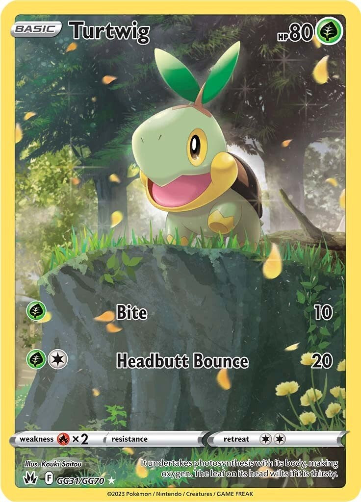 Turtwig (GG31/GG70) [Sword & Shield: Crown Zenith] | Mega City Incorporated