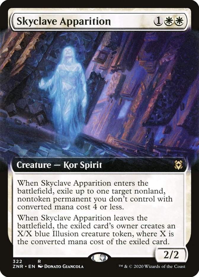 Skyclave Apparition (Extended Art) [Zendikar Rising] | Mega City Incorporated