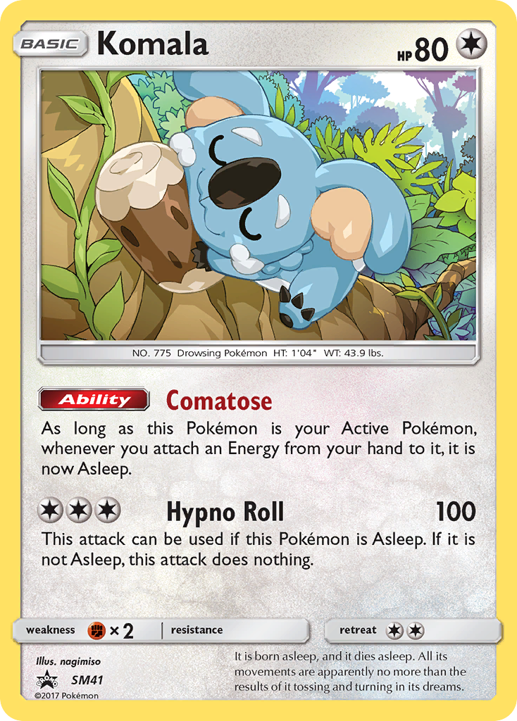 Komala (SM41) [Sun & Moon: Black Star Promos] | Mega City Incorporated