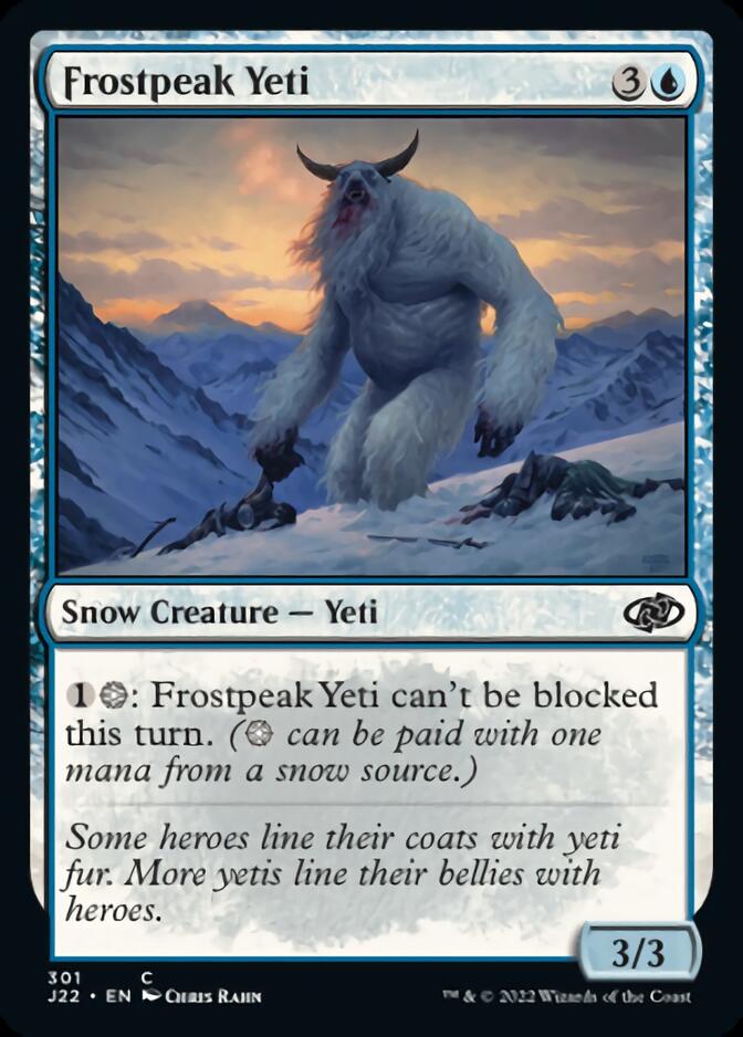 Frostpeak Yeti [Jumpstart 2022] | Mega City Incorporated