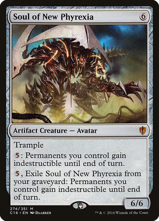 Soul of New Phyrexia [Commander 2016] | Mega City Incorporated