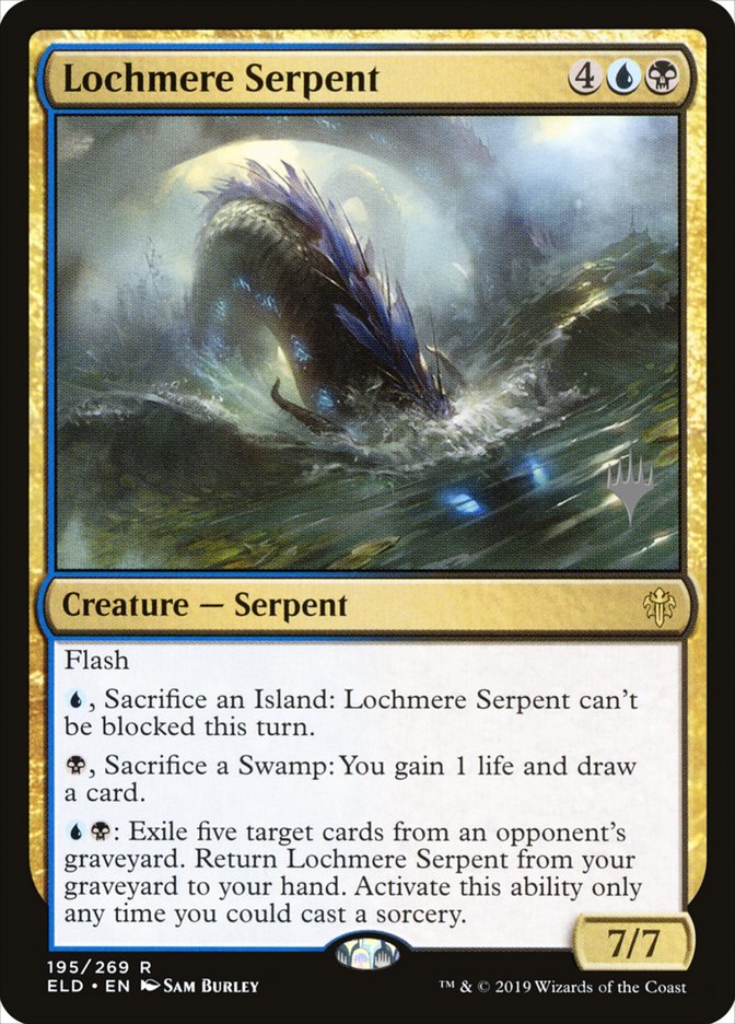 Lochmere Serpent (Promo Pack) [Throne of Eldraine Promos] | Mega City Incorporated