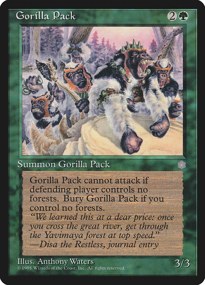 Gorilla Pack [Ice Age] | Mega City Incorporated