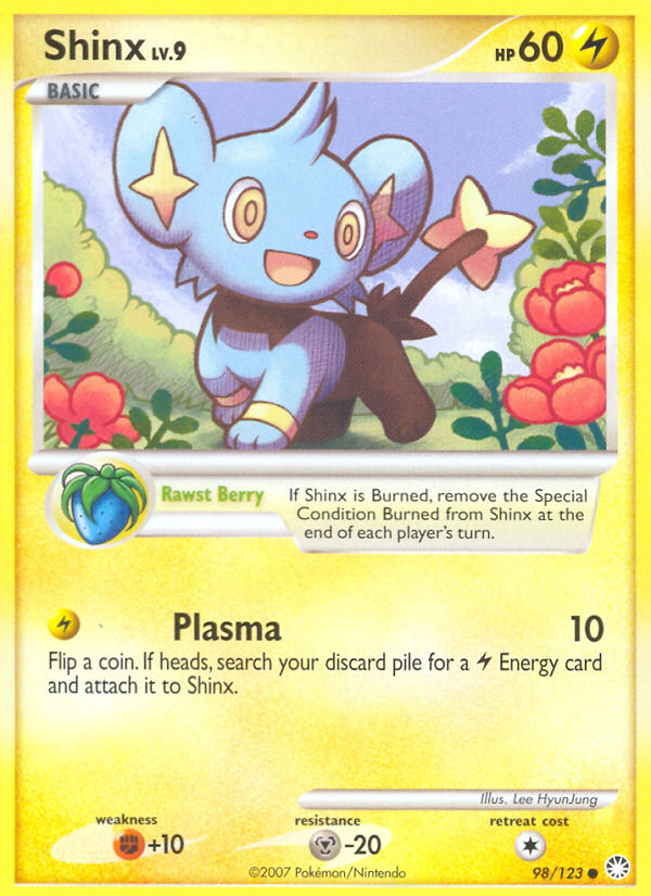 Shinx (98/123) [Diamond & Pearl: Mysterious Treasures] | Mega City Incorporated