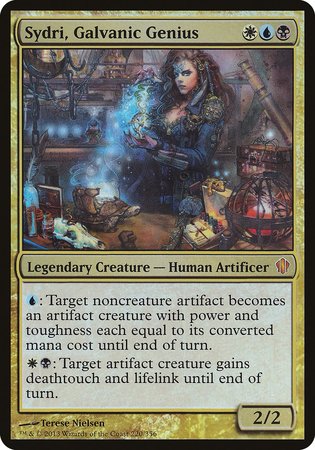 Sydri, Galvanic Genius (Commander 2013) [Commander 2013 Oversized] | Mega City Incorporated