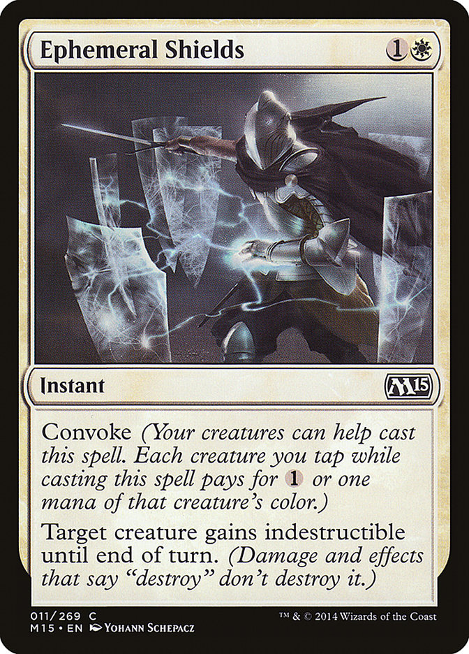 Ephemeral Shields [Magic 2015] | Mega City Incorporated