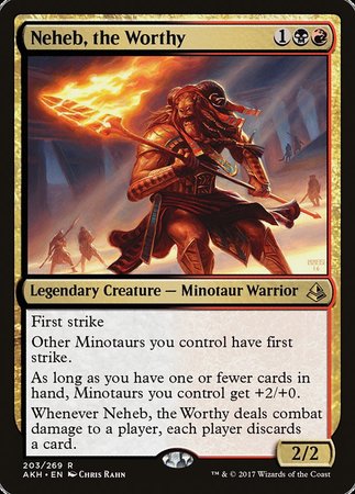 Neheb, the Worthy [Amonkhet] | Mega City Incorporated