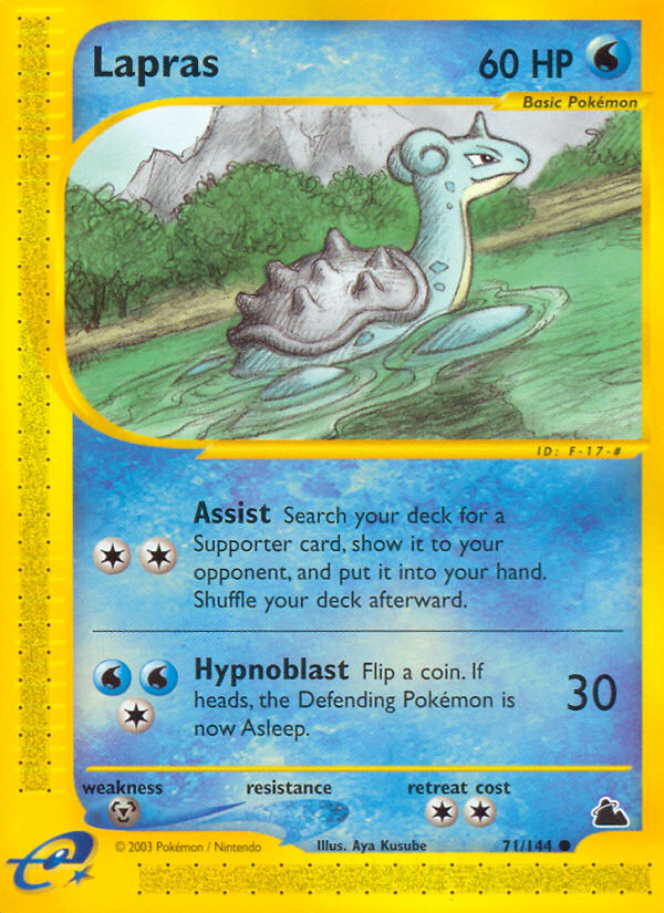 Lapras (71/144) [Skyridge] | Mega City Incorporated