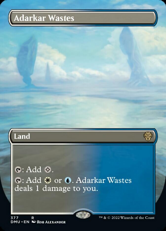 Adarkar Wastes (Borderless Alternate Art) [Dominaria United] | Mega City Incorporated