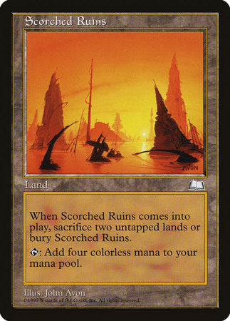 Scorched Ruins [Weatherlight] | Mega City Incorporated
