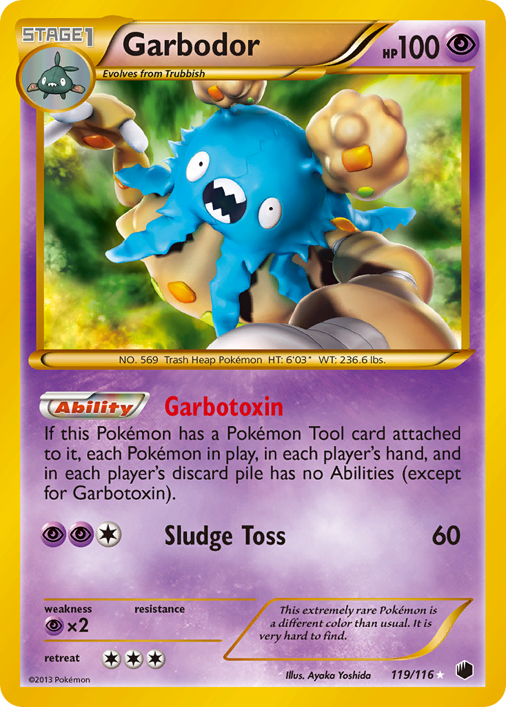 Garbodor (119/116) [Black & White: Plasma Freeze] | Mega City Incorporated