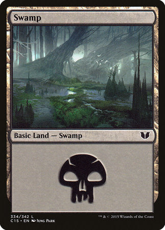 Swamp (334) [Commander 2015] | Mega City Incorporated