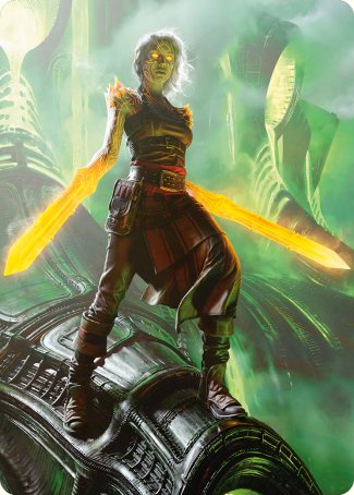 Nahiri, the Unforgiving Art Card [Phyrexia: All Will Be One Art Series] | Mega City Incorporated