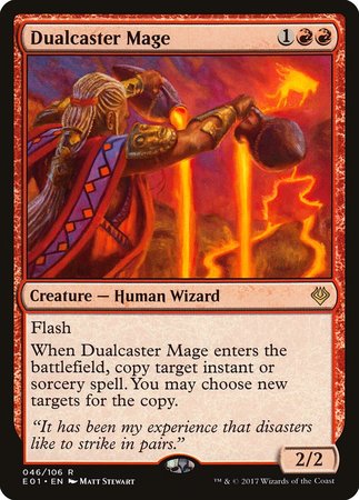 Dualcaster Mage [Archenemy: Nicol Bolas] | Mega City Incorporated