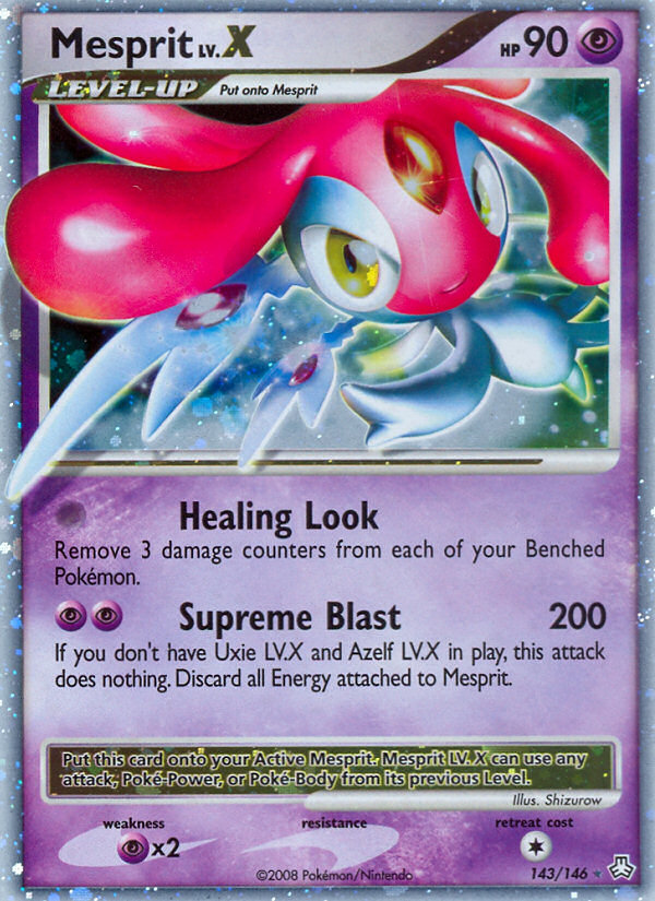 Mesprit LV.X (143/146) [Diamond & Pearl: Legends Awakened] | Mega City Incorporated