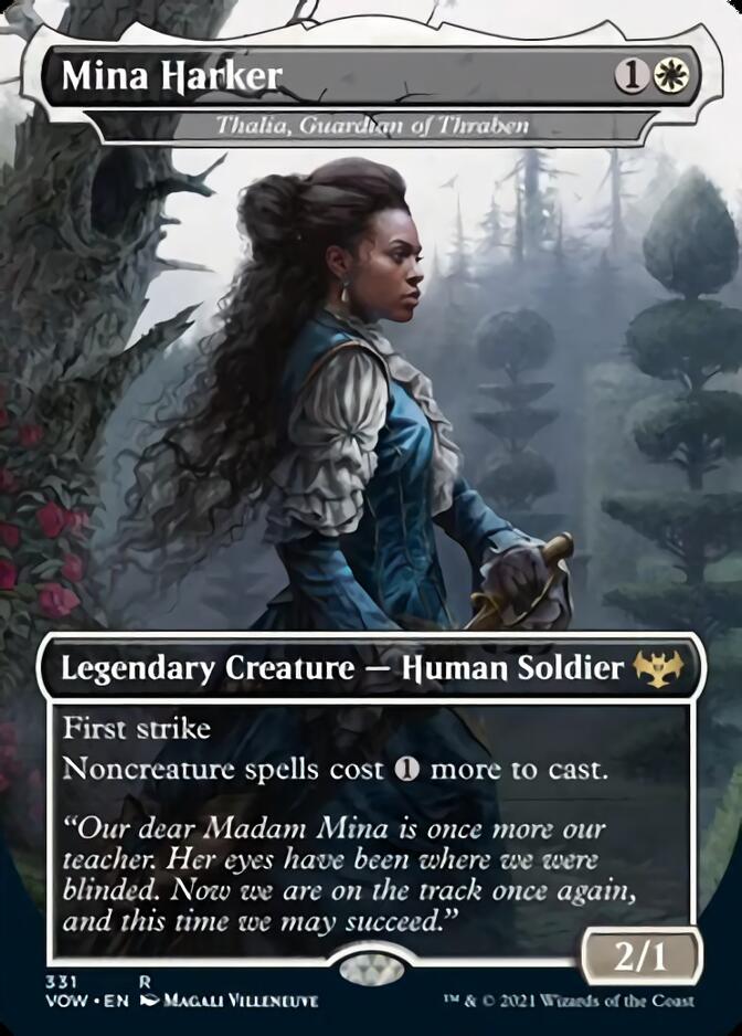 Thalia, Guardian of Thraben - Mina Harker [Innistrad: Crimson Vow] | Mega City Incorporated