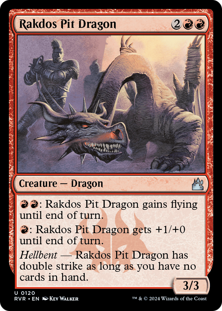 Rakdos Pit Dragon [Ravnica Remastered] | Mega City Incorporated