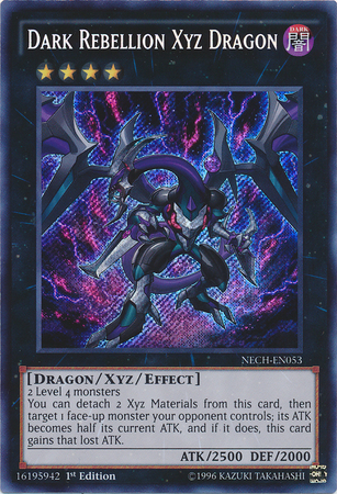 Dark Rebellion Xyz Dragon [NECH-EN053] Secret Rare | Mega City Incorporated