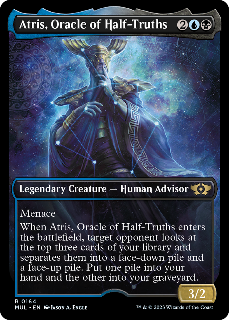 Atris, Oracle of Half-Truths (Halo Foil) [Multiverse Legends] | Mega City Incorporated