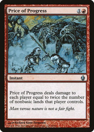 Price of Progress [Premium Deck Series: Fire and Lightning] | Mega City Incorporated