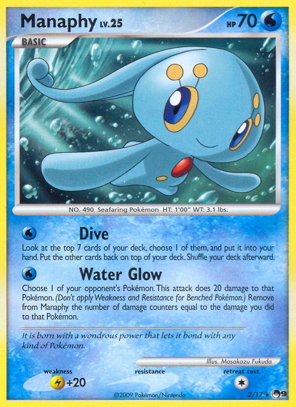 Manaphy (2/17) [POP Series 9] | Mega City Incorporated