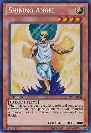 Shining Angel [LCYW-EN236] Secret Rare | Mega City Incorporated