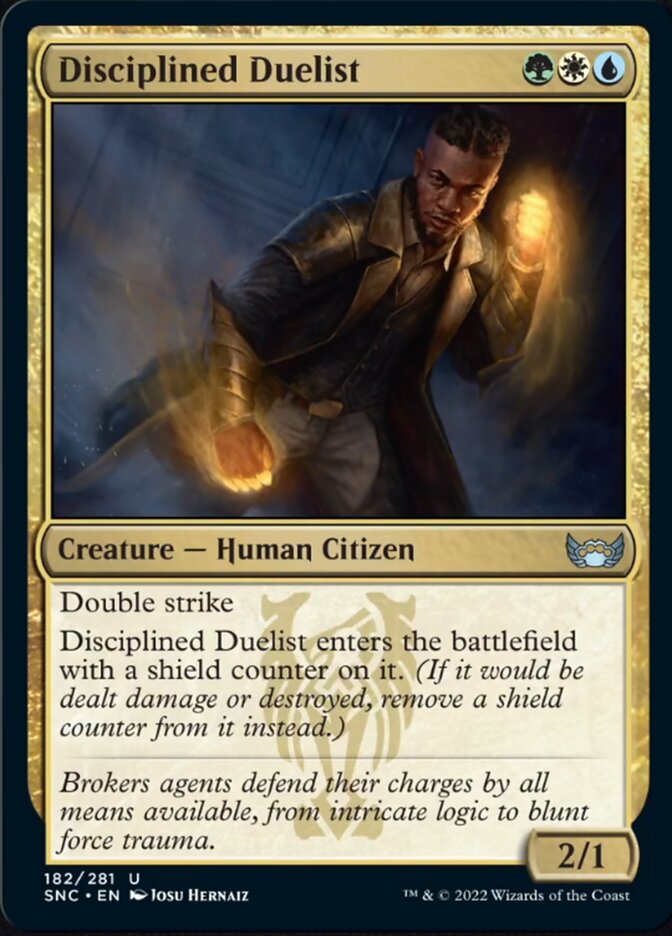 Disciplined Duelist [Streets of New Capenna] | Mega City Incorporated