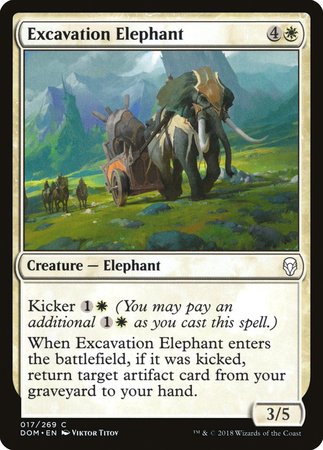 Excavation Elephant [Dominaria] | Mega City Incorporated