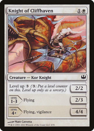 Knight of Cliffhaven [Duel Decks: Knights vs. Dragons] | Mega City Incorporated