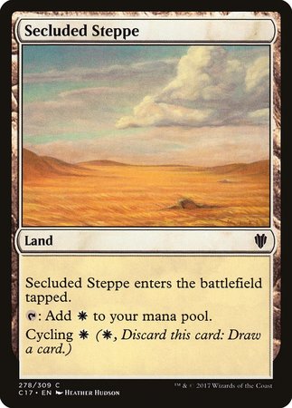 Secluded Steppe [Commander 2017] | Mega City Incorporated