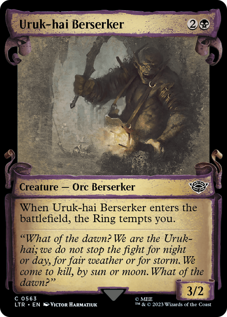 Uruk-hai Berserker [The Lord of the Rings: Tales of Middle-Earth Showcase Scrolls] | Mega City Incorporated