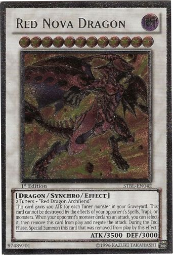 Red Nova Dragon [STBL-EN042] Ultimate Rare | Mega City Incorporated