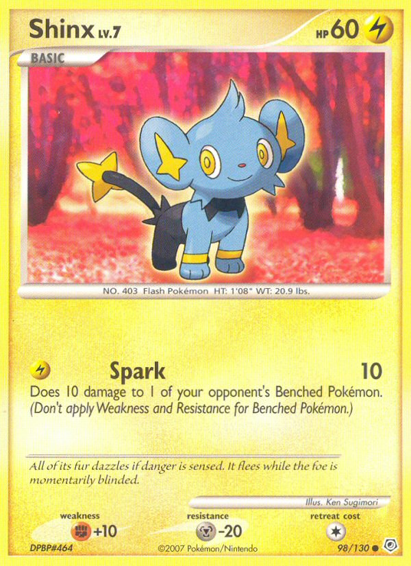 Shinx (98/130) [Diamond & Pearl: Base Set] | Mega City Incorporated