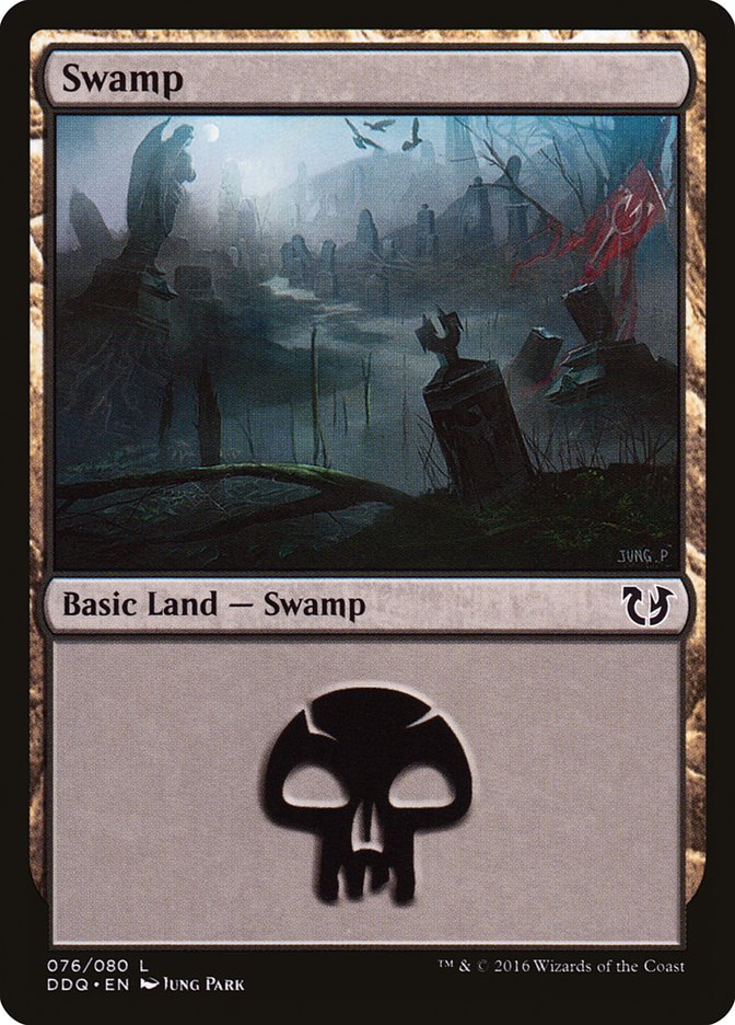 Swamp (76) [Duel Decks: Blessed vs. Cursed] | Mega City Incorporated