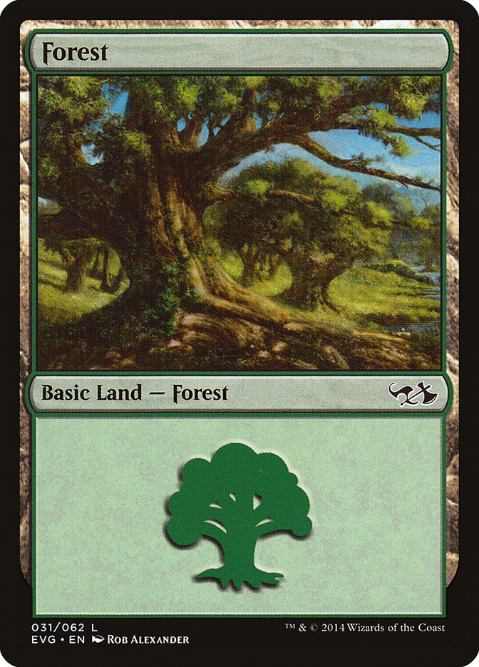 Forest (31) (Elves vs. Goblins) [Duel Decks Anthology] | Mega City Incorporated