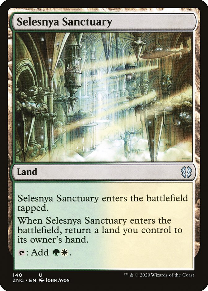 Selesnya Sanctuary [Zendikar Rising Commander] | Mega City Incorporated