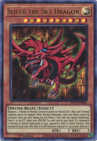 Slifer the Sky Dragon (Ultra Pharaoh's Rare) [KICO-EN063] Ultra Pharaoh’s Rare | Mega City Incorporated