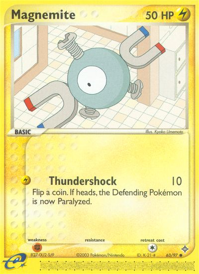 Magnemite (63/97) [EX: Dragon] | Mega City Incorporated