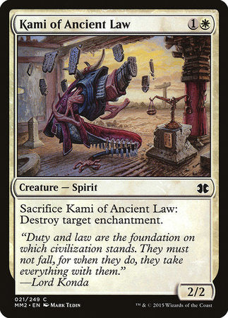 Kami of Ancient Law [Modern Masters 2015] | Mega City Incorporated