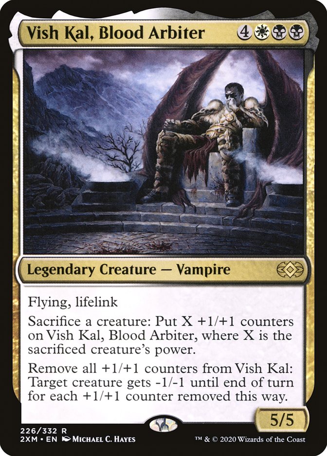 Vish Kal, Blood Arbiter [Double Masters] | Mega City Incorporated