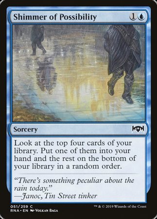 Shimmer of Possibility [Ravnica Allegiance] | Mega City Incorporated