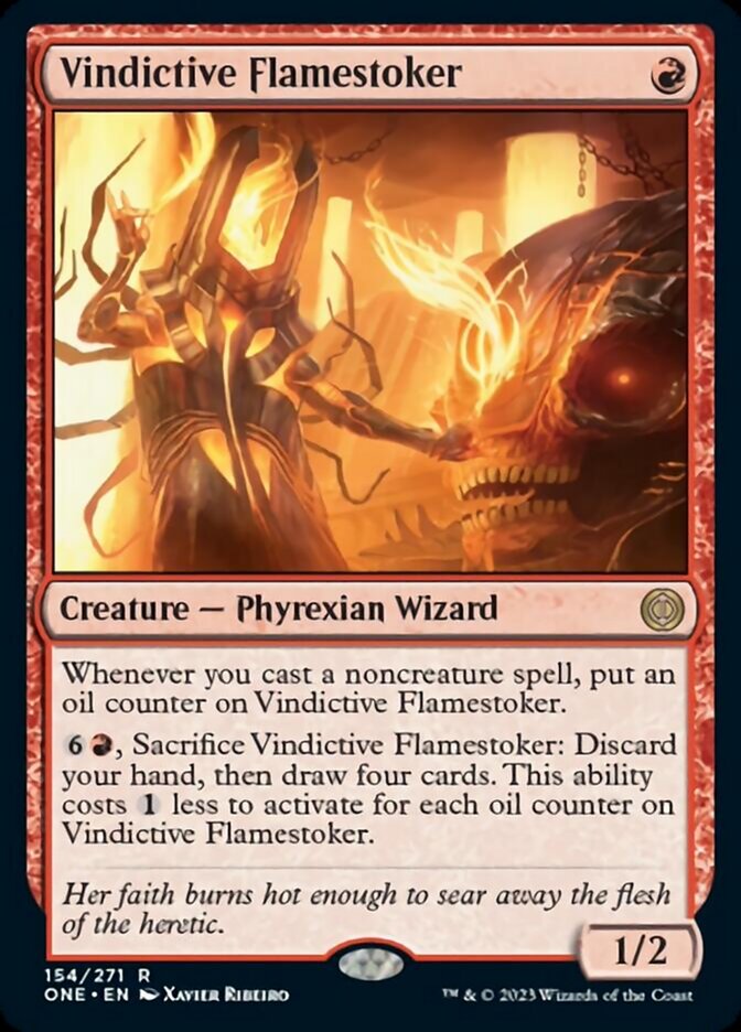 Vindictive Flamestoker [Phyrexia: All Will Be One] | Mega City Incorporated