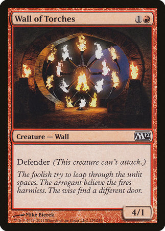 Wall of Torches [Magic 2012] | Mega City Incorporated