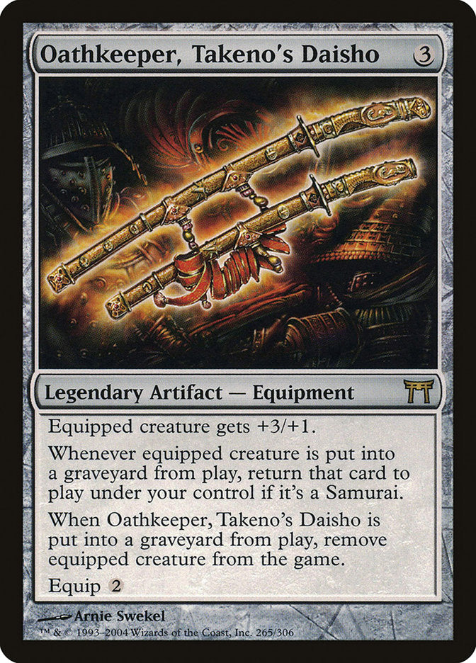 Oathkeeper, Takeno's Daisho [Champions of Kamigawa] | Mega City Incorporated