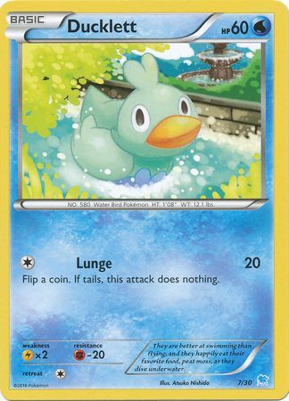 Ducklett (7/30) [XY: Trainer Kit 3 - Suicune] | Mega City Incorporated