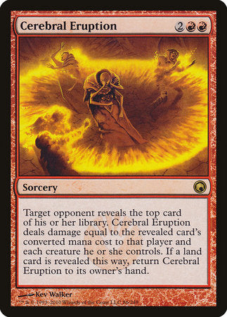 Cerebral Eruption [Scars of Mirrodin] | Mega City Incorporated