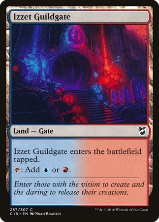 Izzet Guildgate [Commander 2018] | Mega City Incorporated